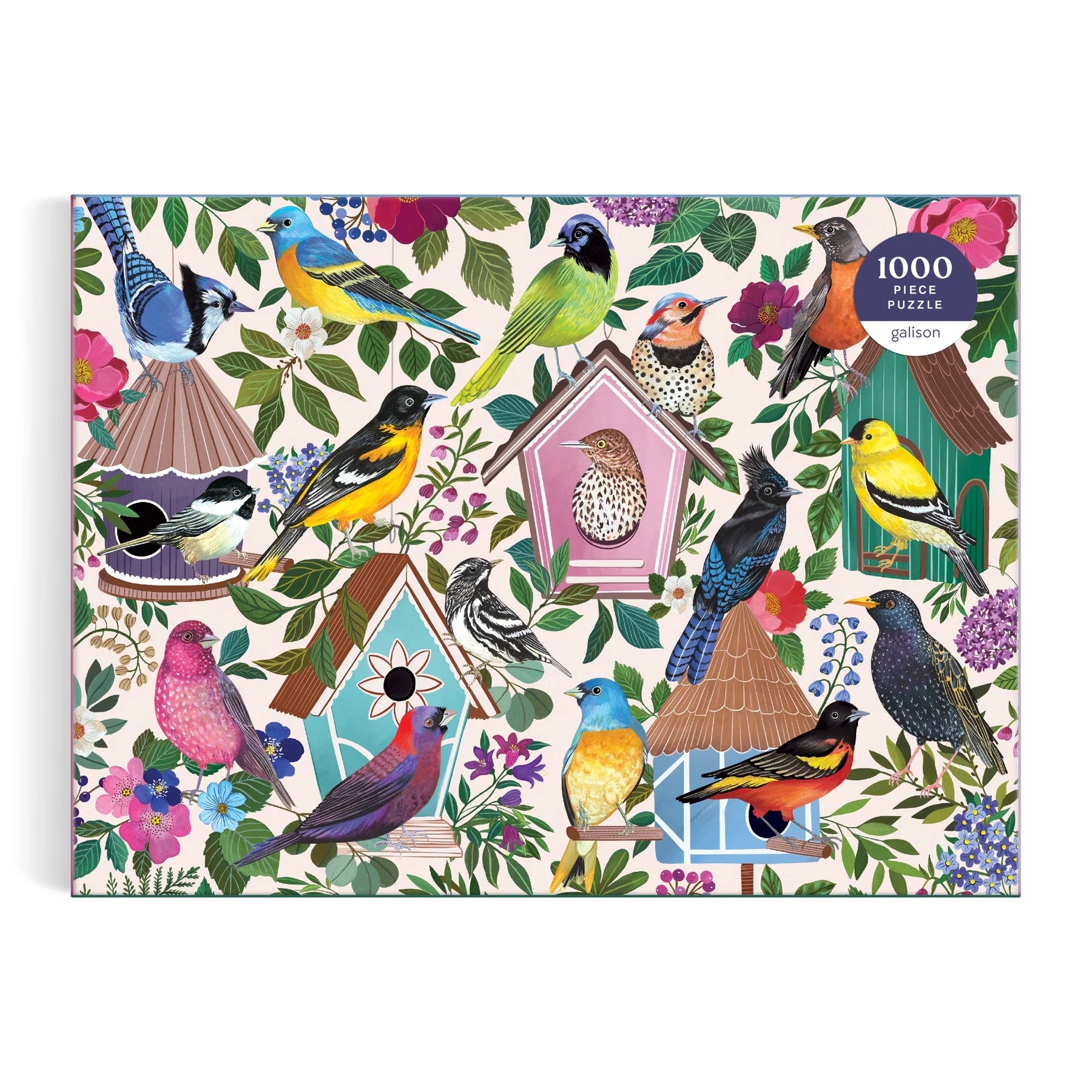 Galison | 1000pc Puzzle - Birdhouse Lane