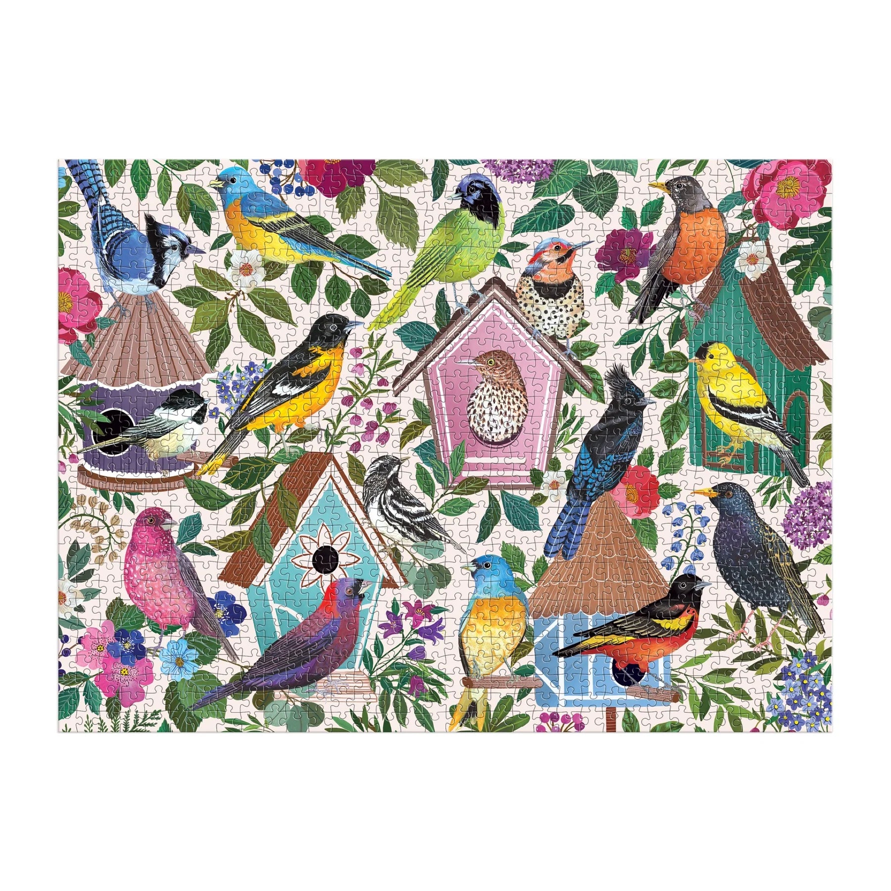 Galison | 1000pc Puzzle - Birdhouse Lane