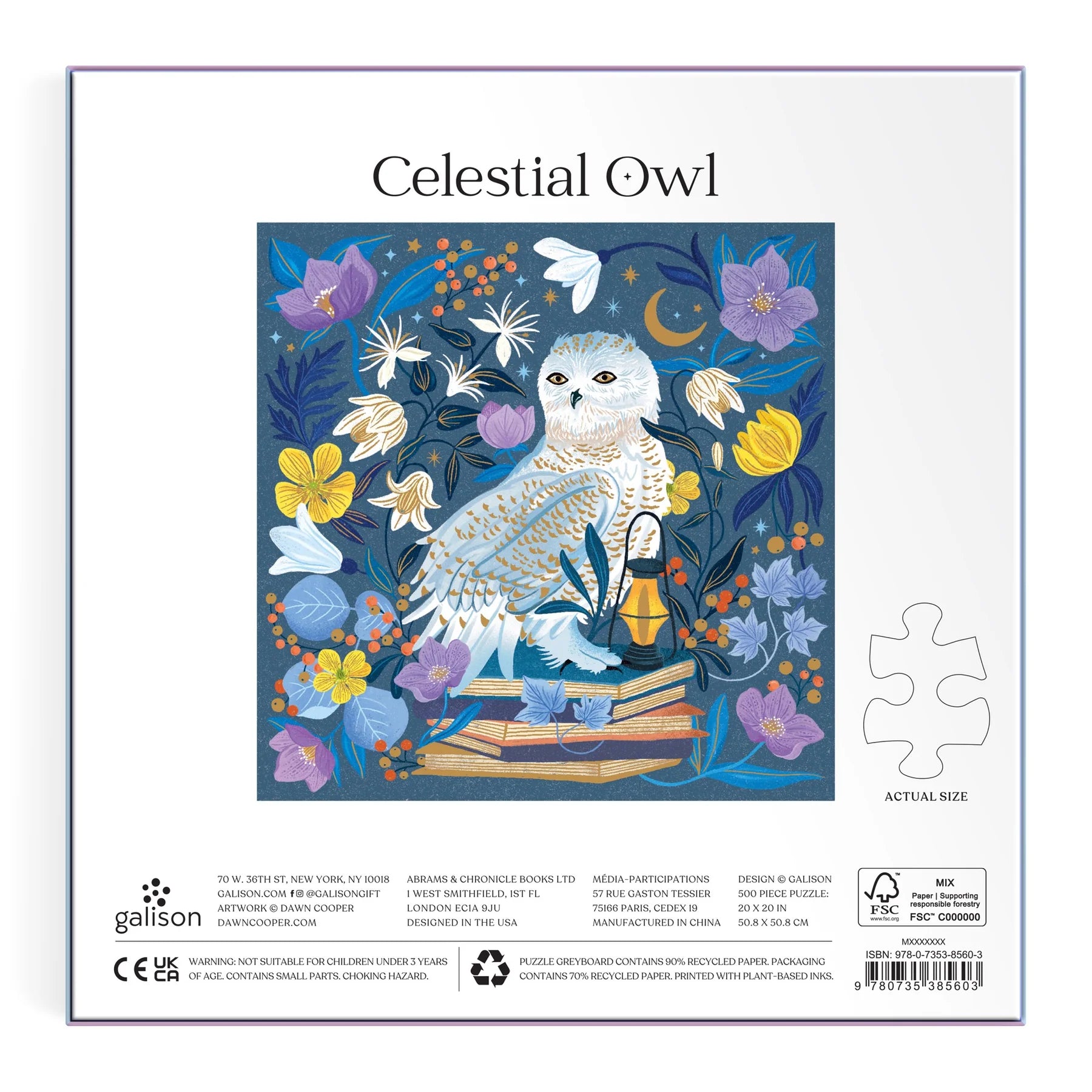 Galison | 500pc Puzzle - Celestial Owl