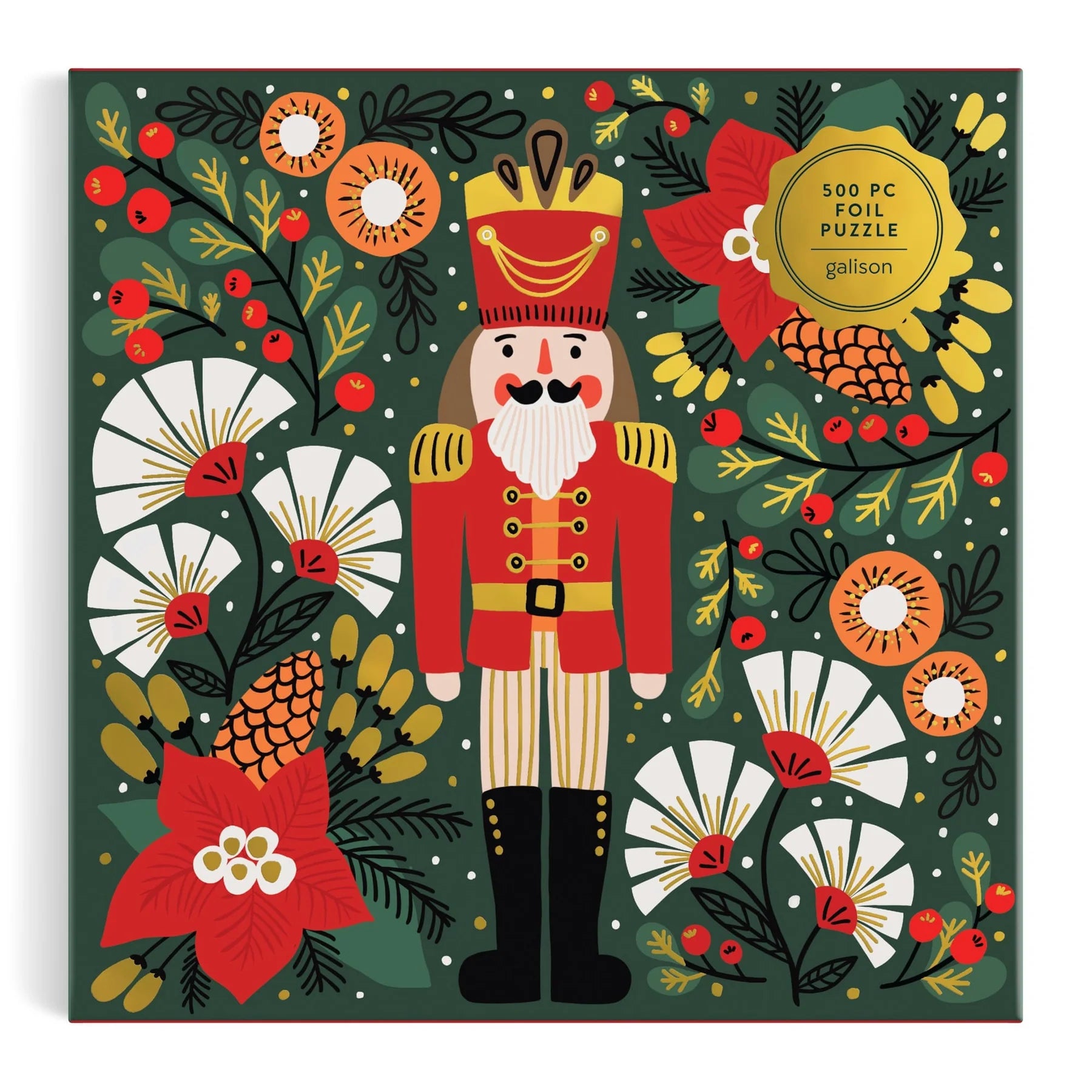 Galison | 500pc Puzzle - Merry Nutcracker