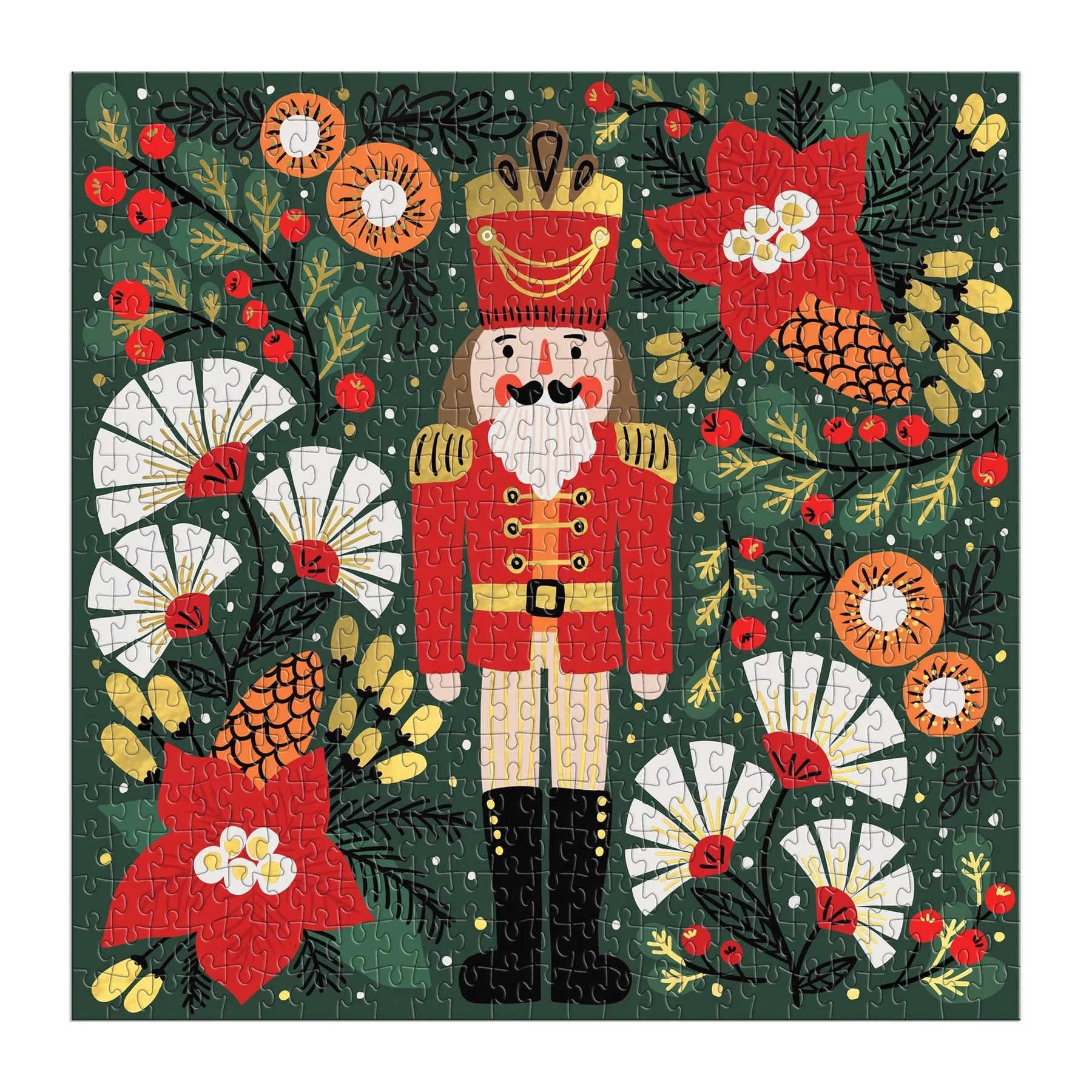 Galison | 500pc Puzzle - Merry Nutcracker