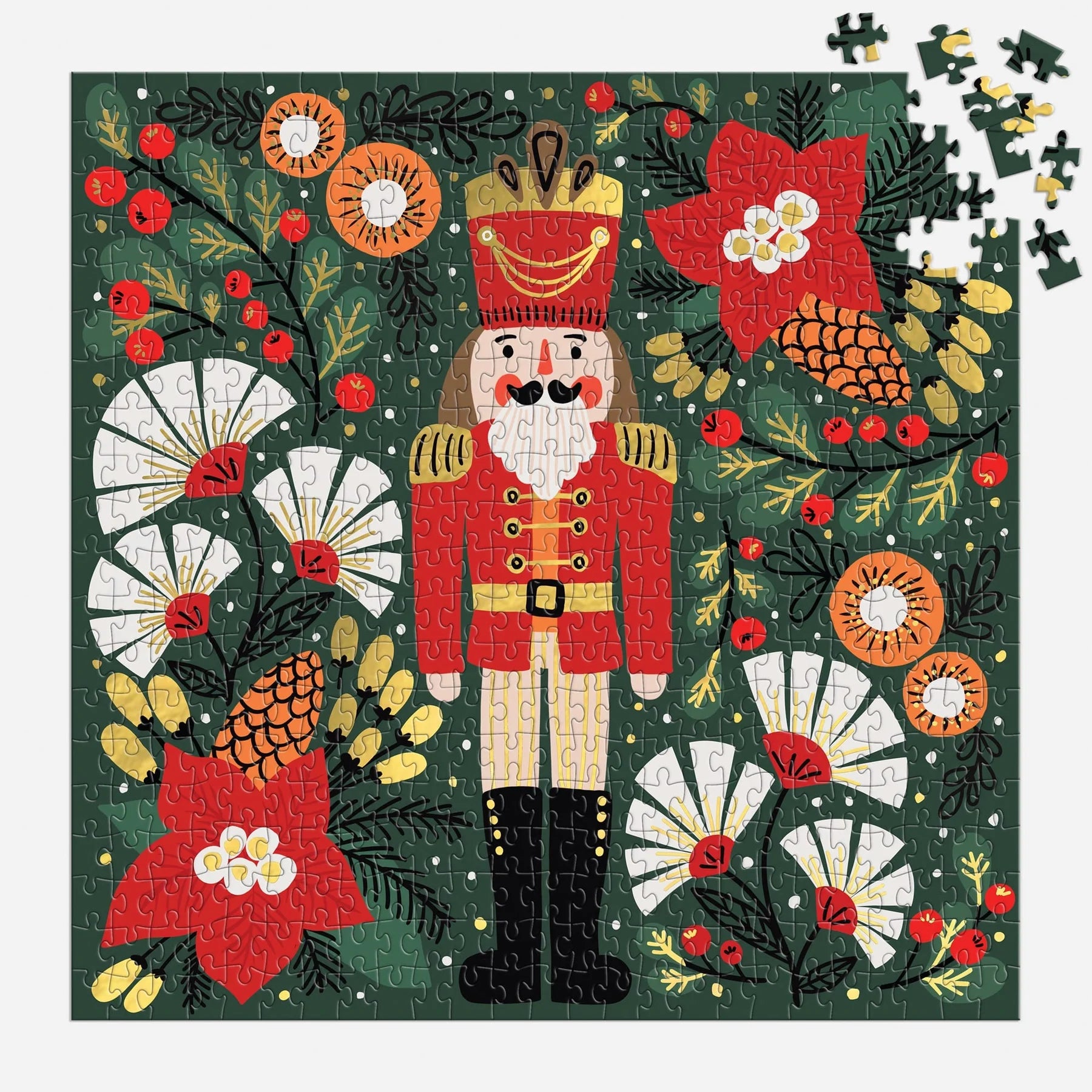 Galison | 500pc Puzzle - Merry Nutcracker