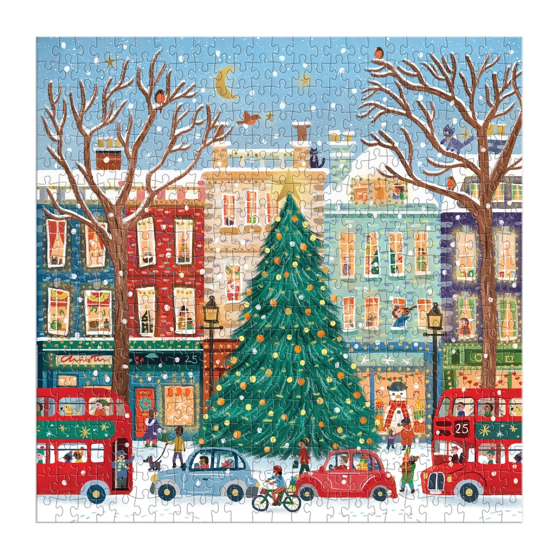 Galison | 500pc Puzzle - Tinsel City