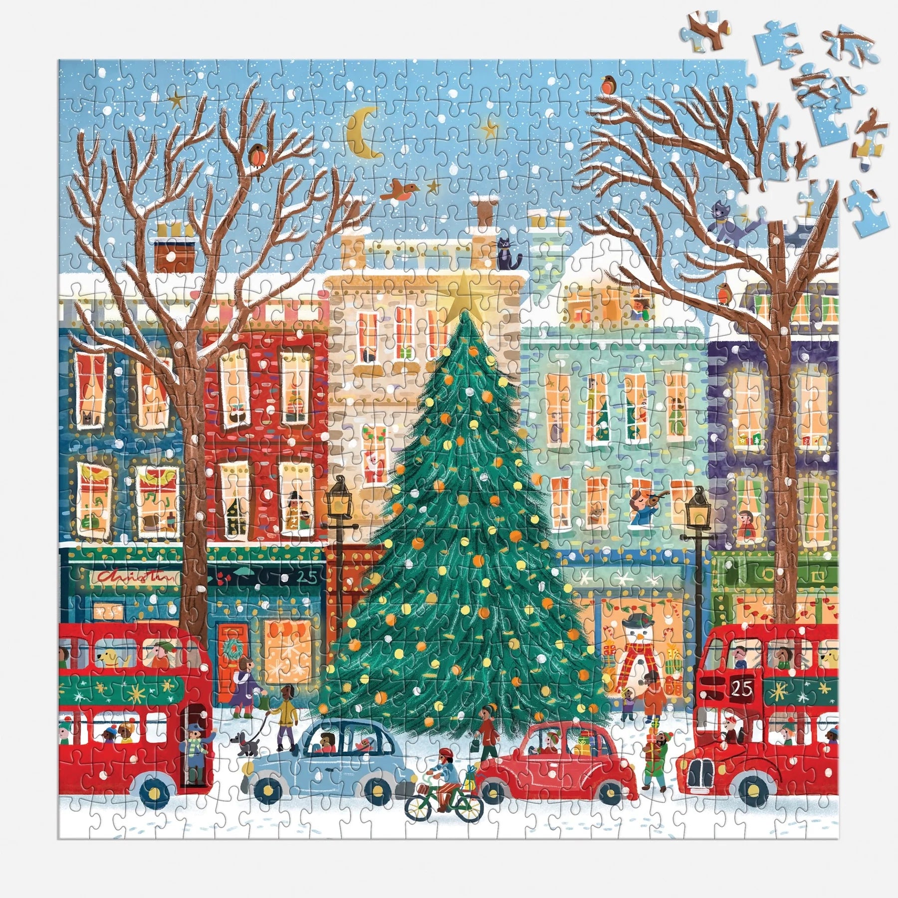 Galison | 500pc Puzzle - Tinsel City
