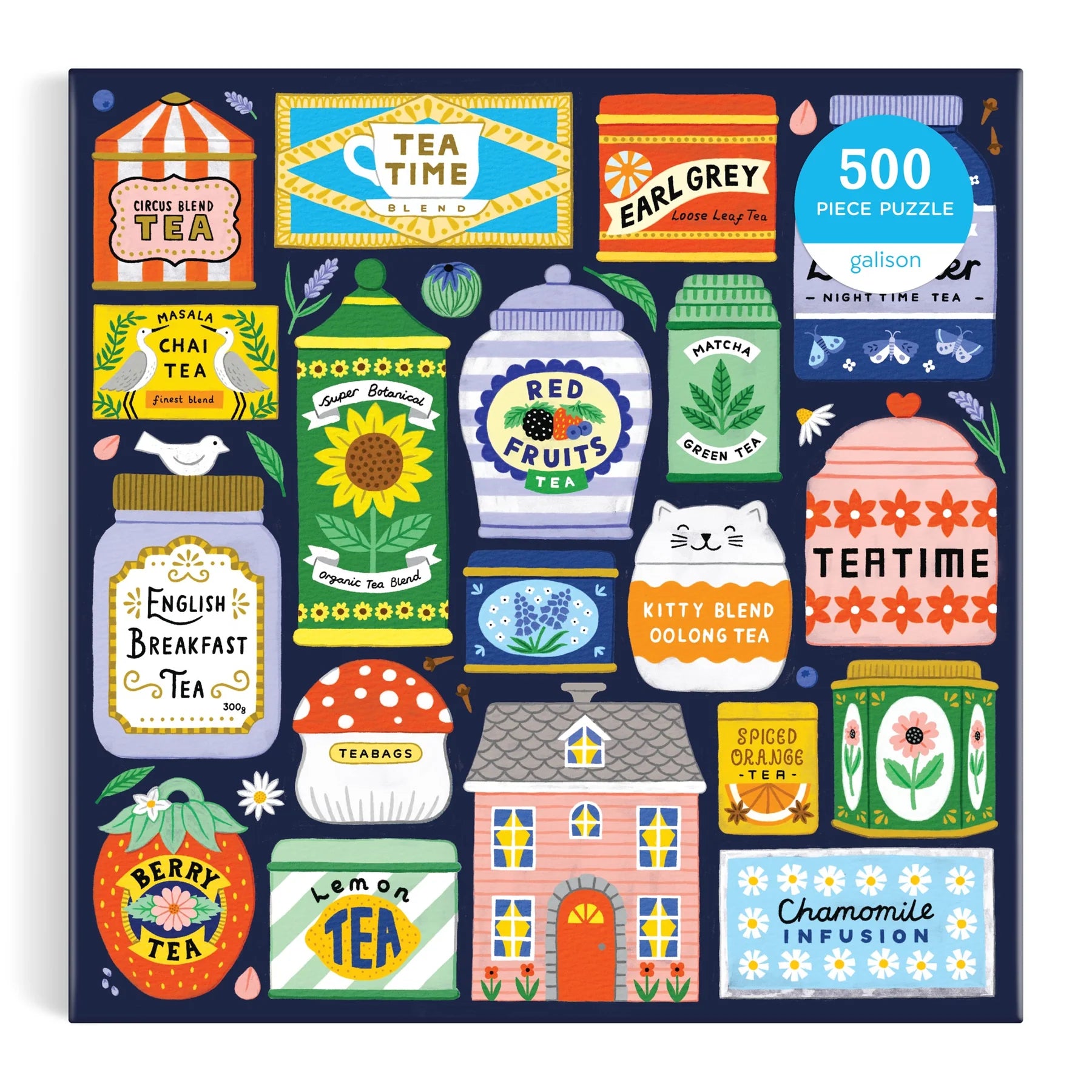 Galison | 500pc Puzzle - A Spot of Tea