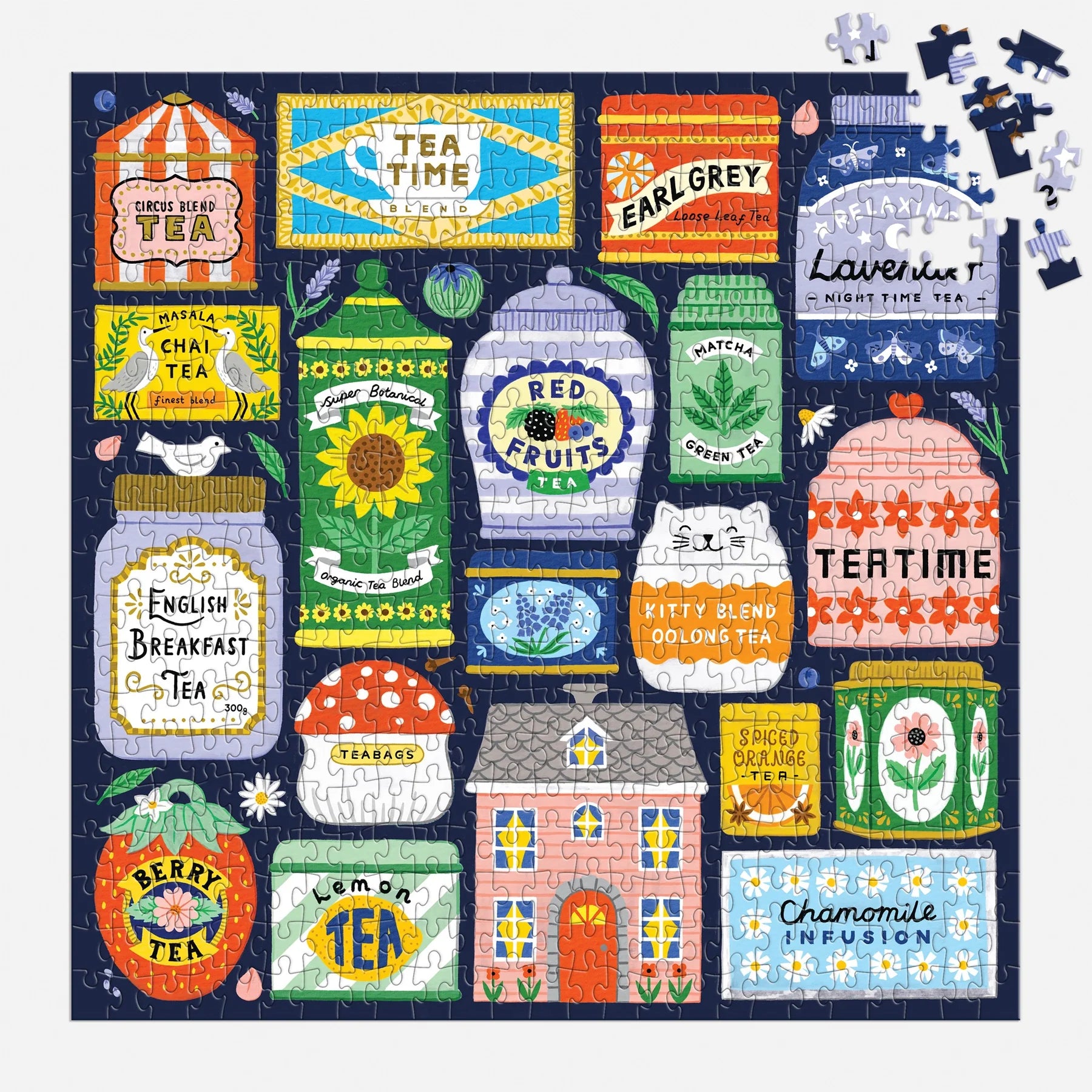 Galison | 500pc Puzzle - A Spot of Tea