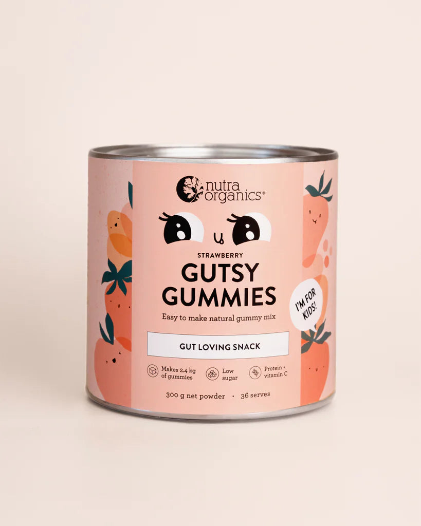 Nutra Organics | Gutsy Gummies - Strawberry