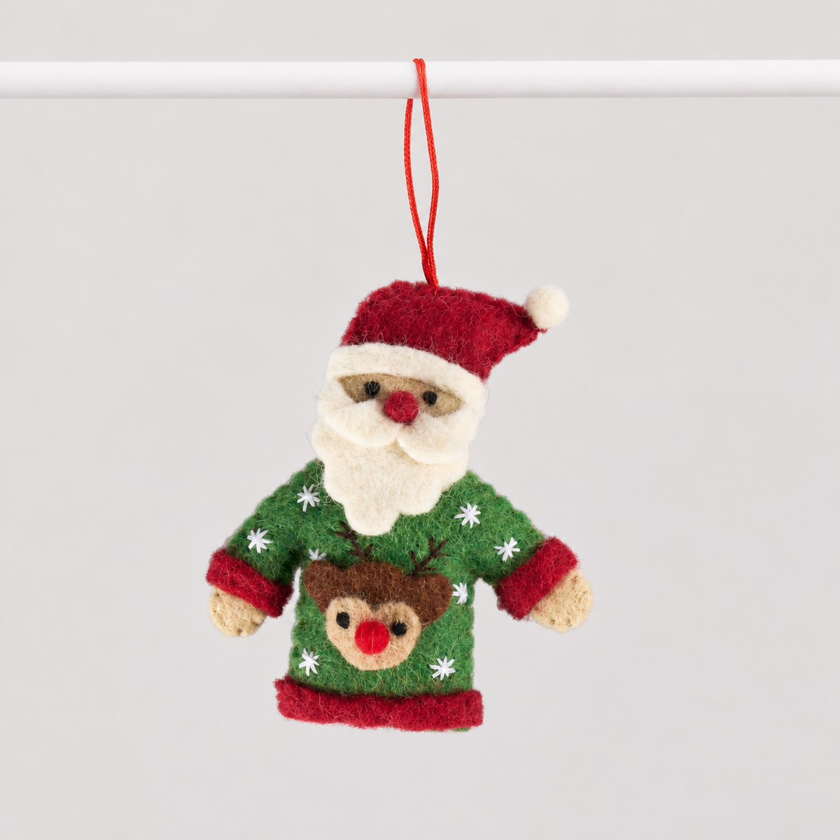 Pashom | Hanging Decoration - Mr Claus in Sweater