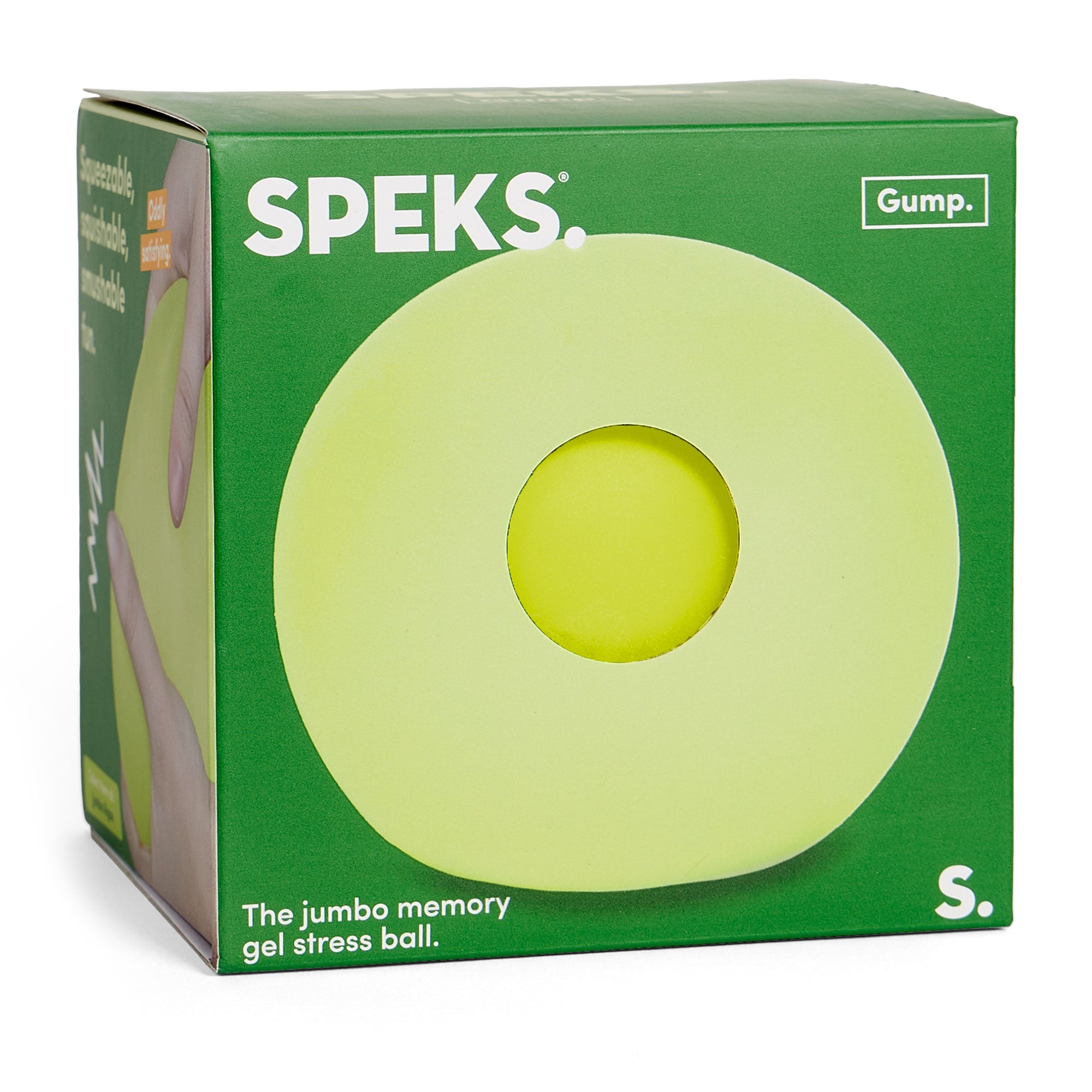 Speks | Gump - Memory Stress Balls - Jumbo (Algae)