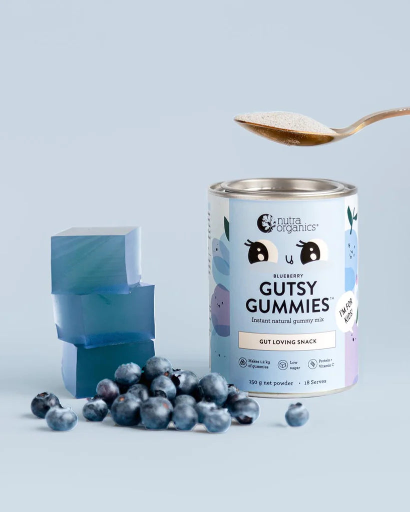 Nutra Organics | Gutsy Gummies - Blueberry