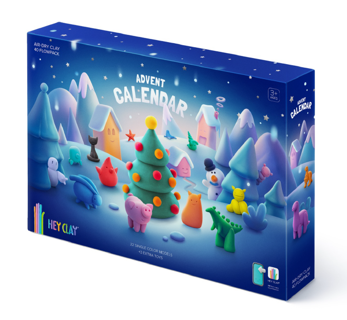 Hey Clay | Christmas Advent Calendar