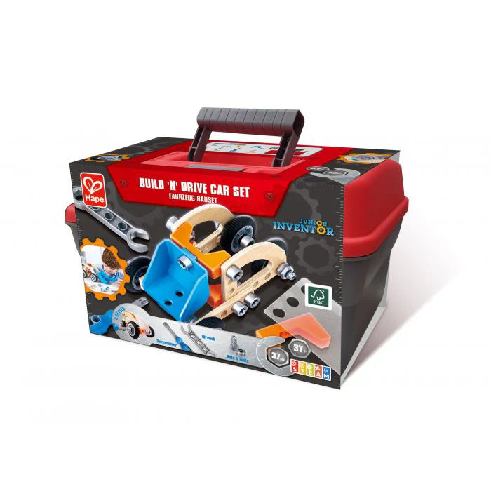 Hape | Build n Drive Car Set