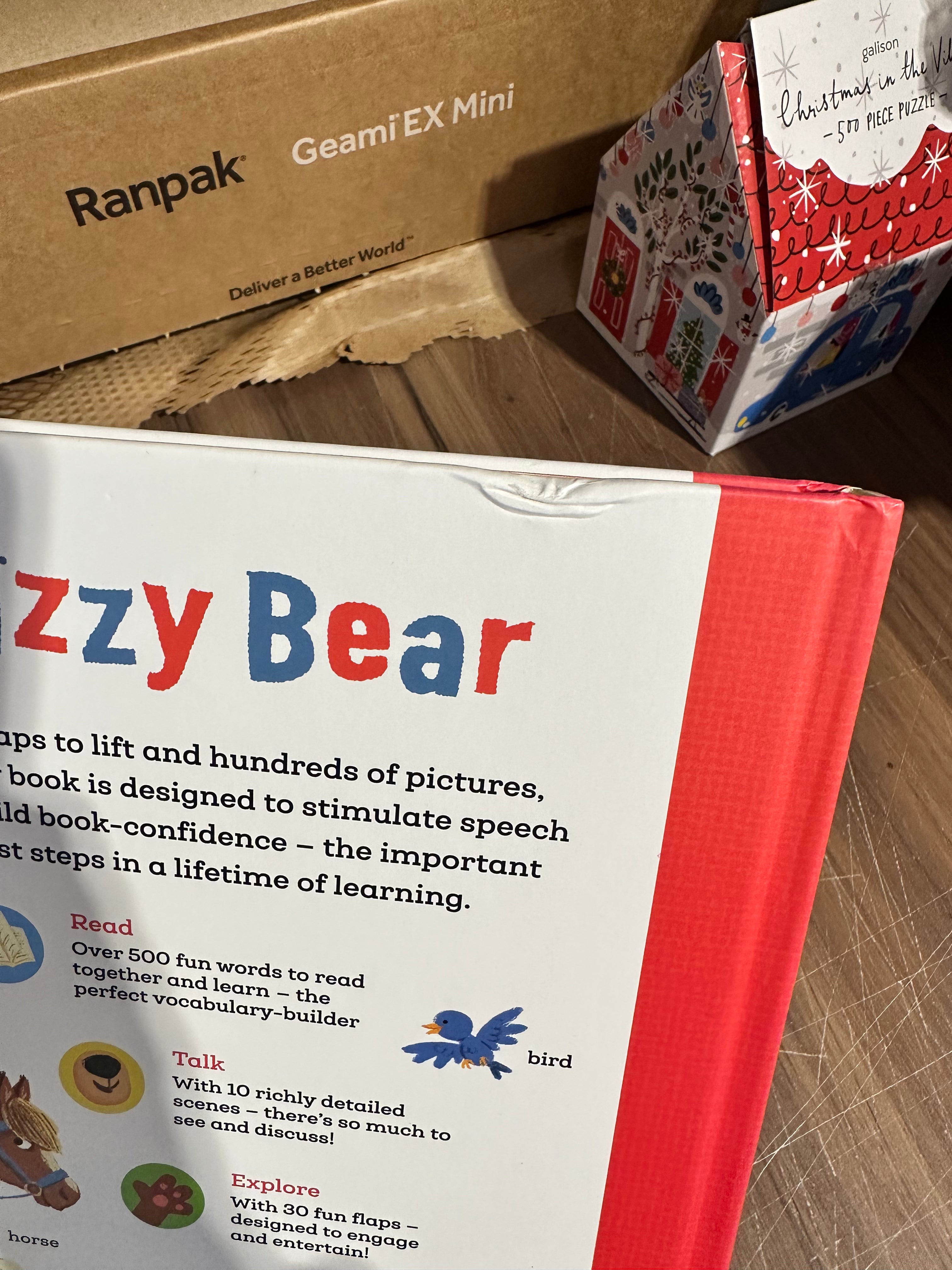 *GARAGE SALE* Bizzy Bear's Big Book of Words