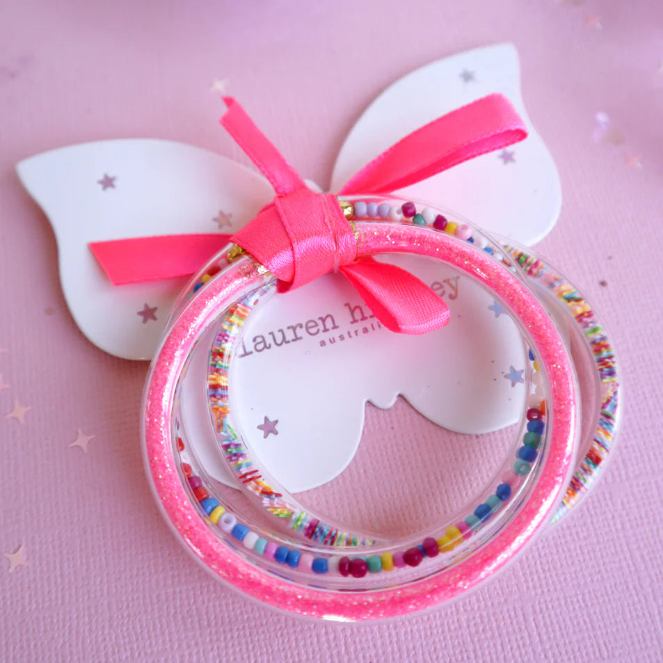 Lauren Hinkley | Glitter Elastic Bracelets 3pk