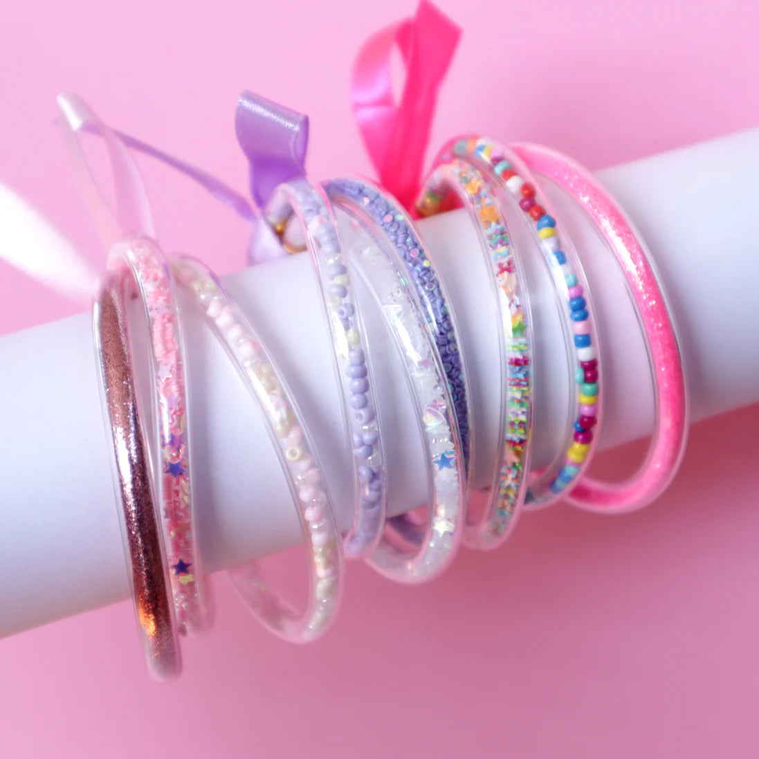 Lauren Hinkley | Glitter Elastic Bracelets 3pk