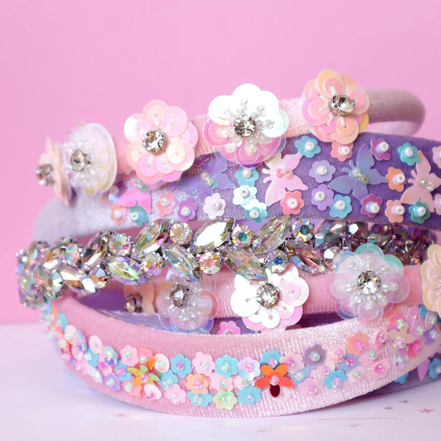 Lauren Hinkley | Headband - Jewel Flower