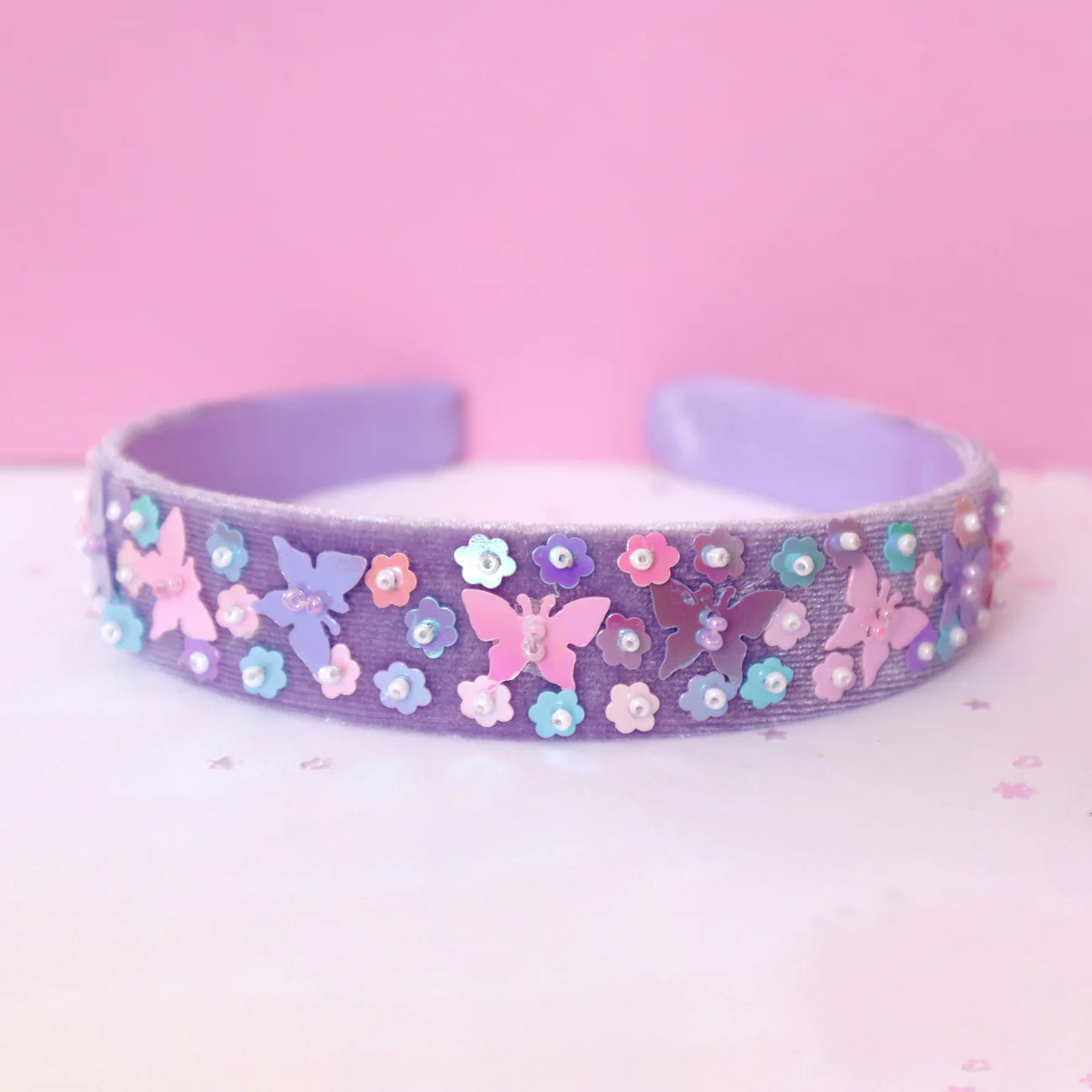 Lauren Hinkley | Headband - Butterfly Sequin