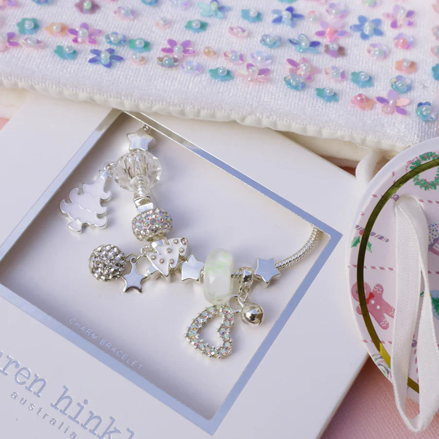 Lauren Hinkley | Enchanted Christmas Charm Bracelet