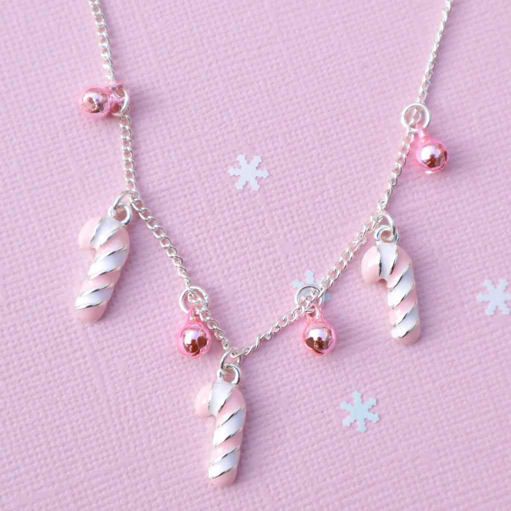 Lauren Hinkley | Candy Cane Bells Necklace