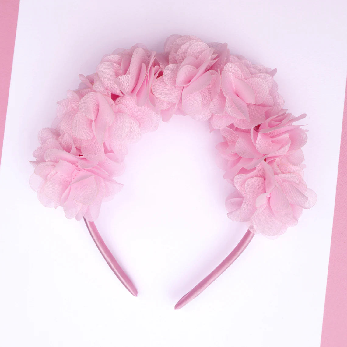 Lauren Hinkley | Headband - Pink Posy