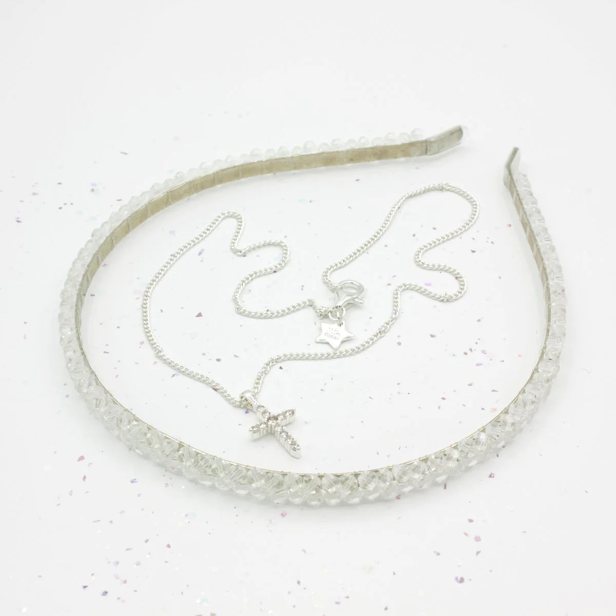 Lauren Hinkley | Diamanté Cross Necklace
