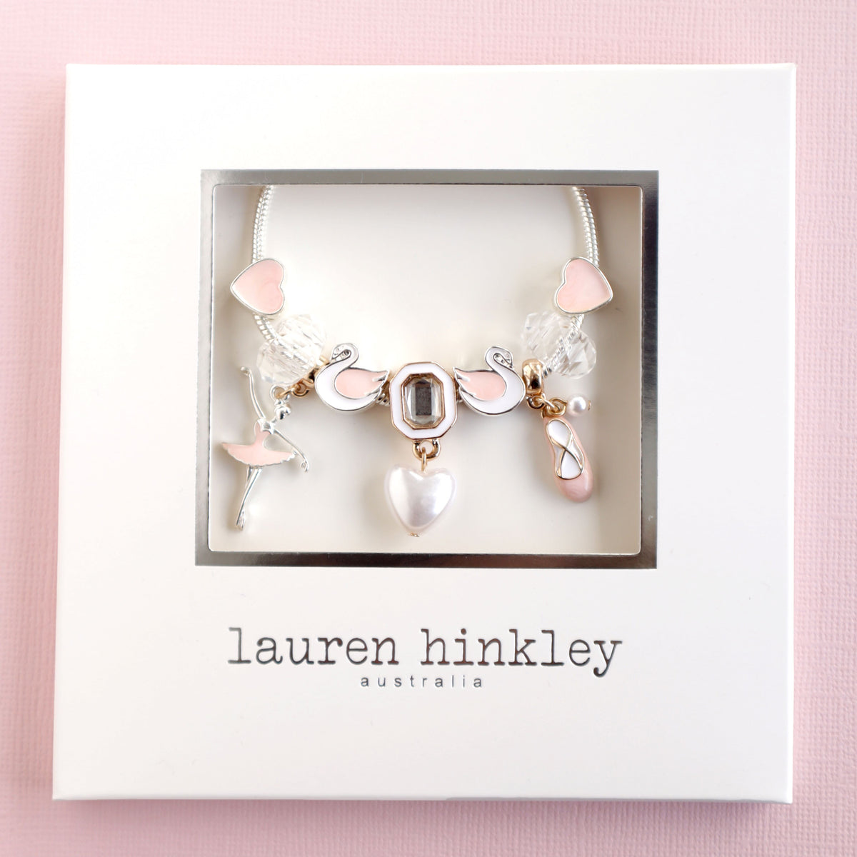 Lauren Hinkley | Ava Swan Lake Charm Bracelet