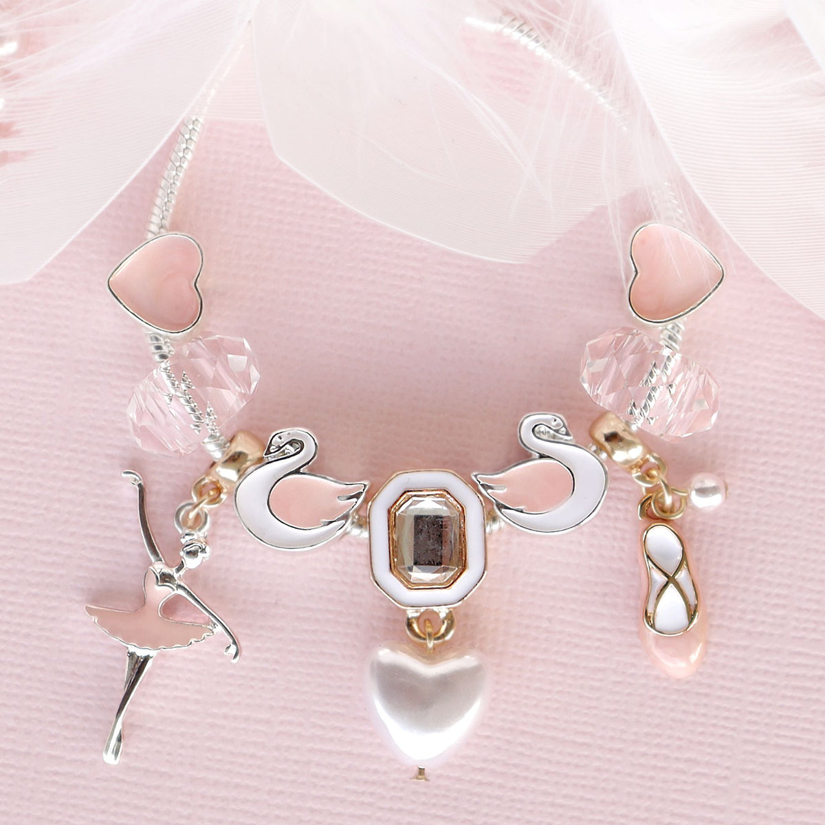 Lauren Hinkley | Ava Swan Lake Charm Bracelet