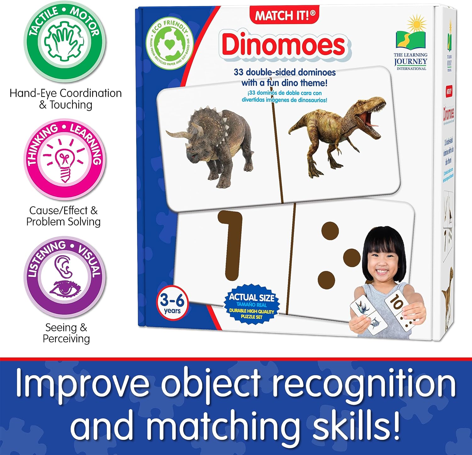 The Learning Journey | Match It! Dinomoes