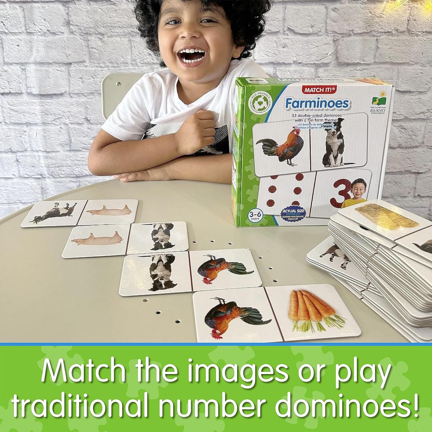 The Learning Journey | Match It! Farminoes