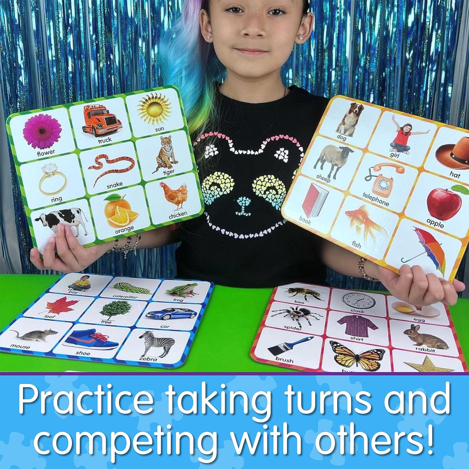 The Learning Journey | Match It! Picture Word Bingo