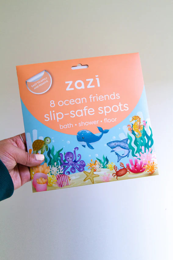 Zazi | Slip-Safe Bath Spots - Ocean Friends