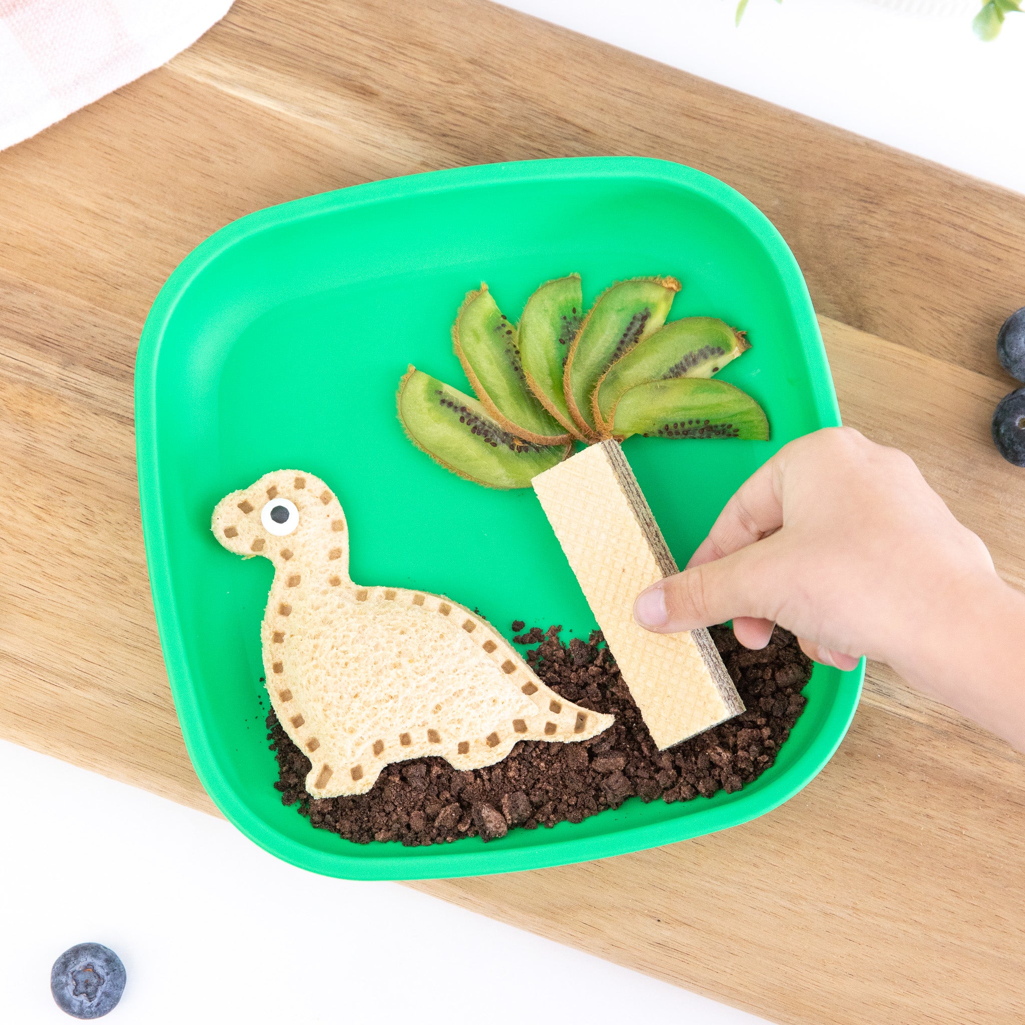 Lunch Punch | Cut & Crimp Sandwich Pockets - Dinosaur