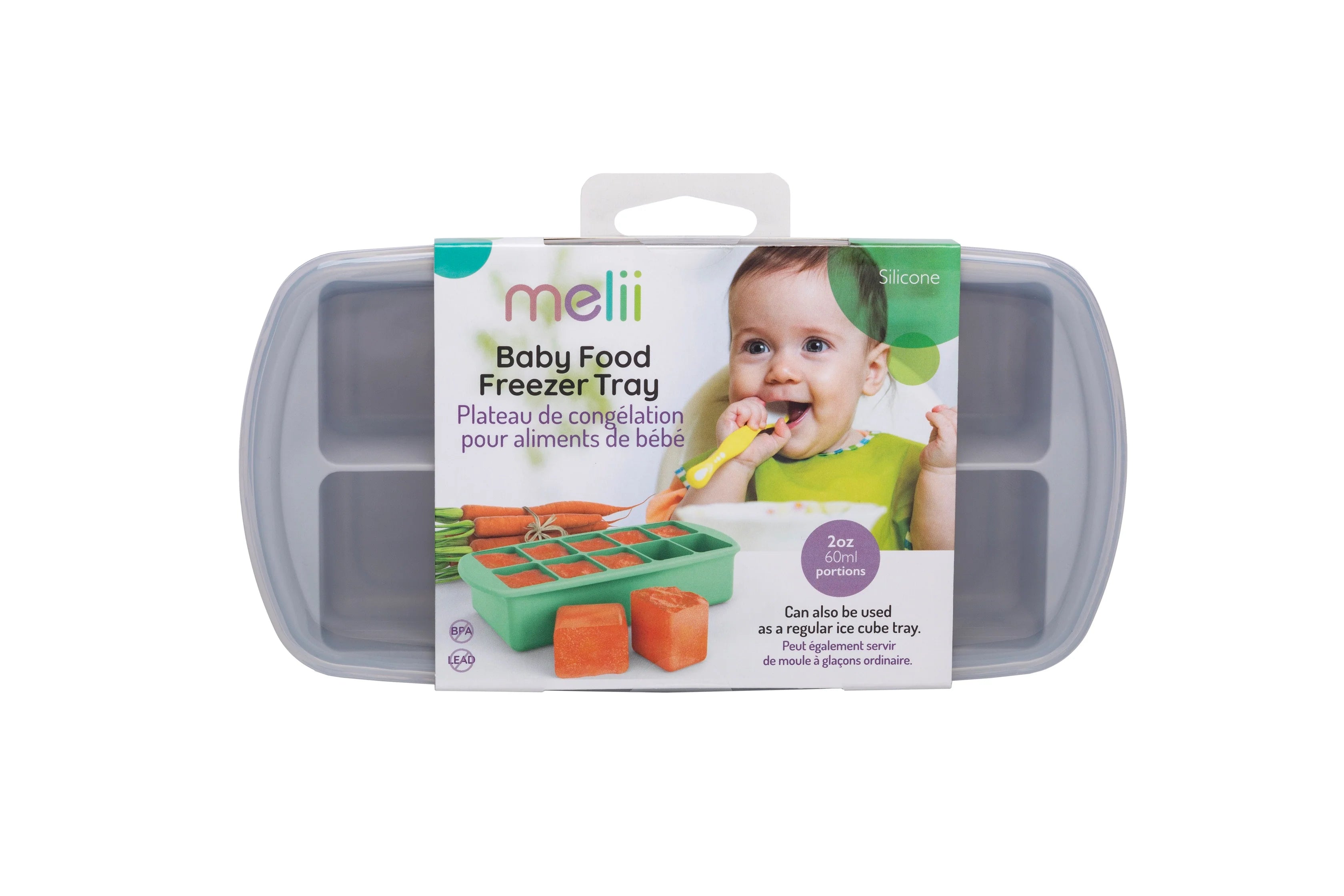 Melii | Silicone Baby Food Freezer Tray