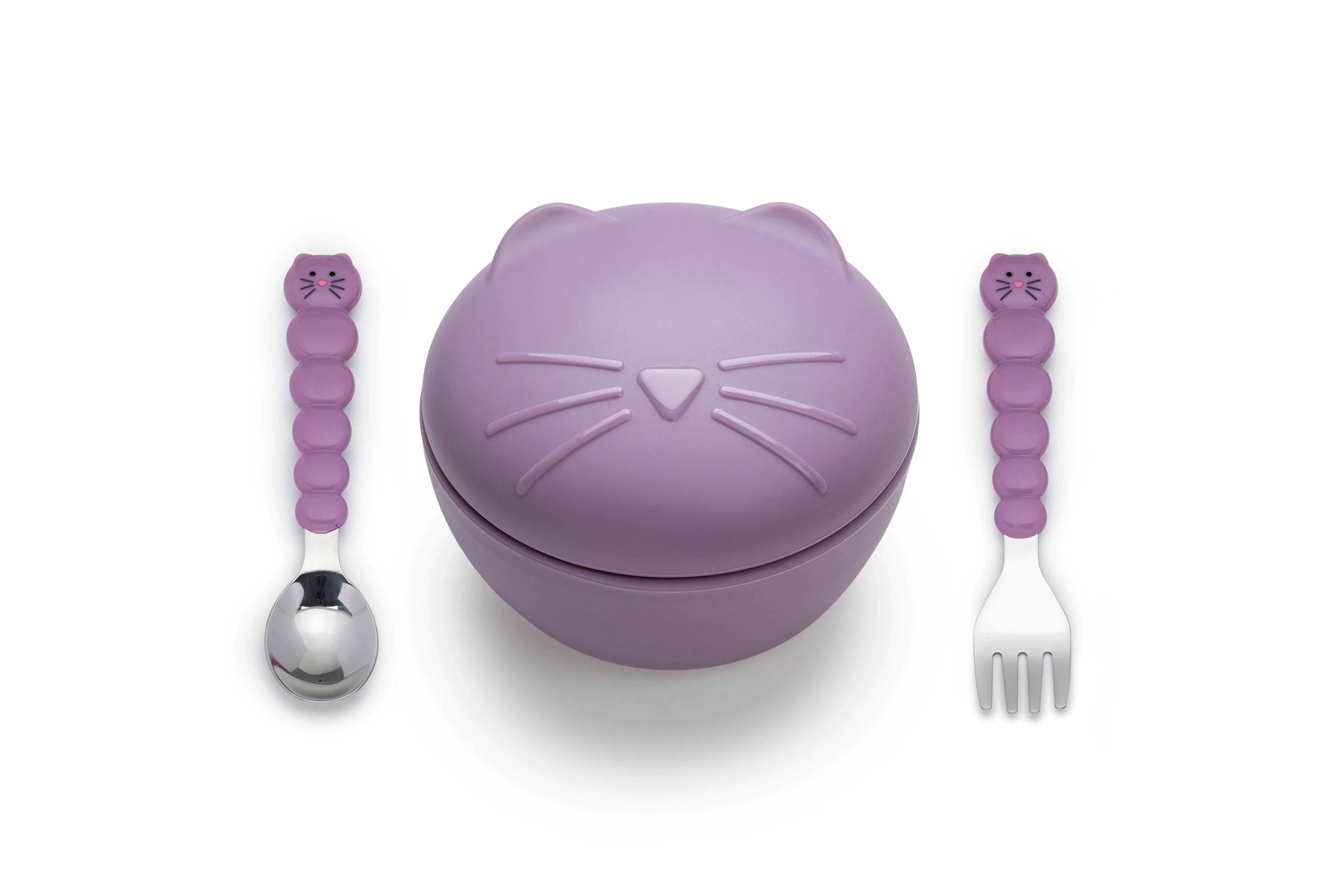 Melii | Silicone Bowl with Lid and Utensils