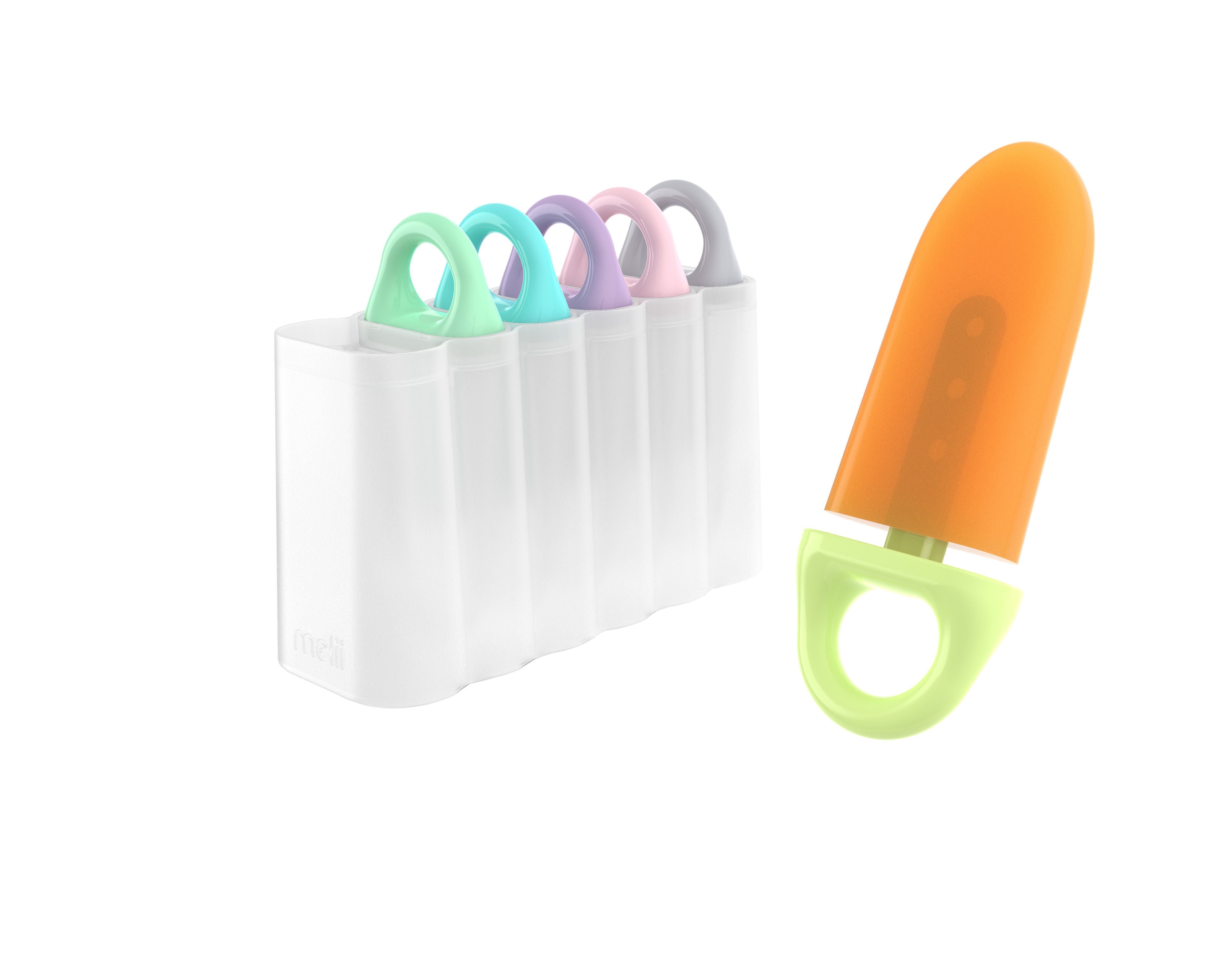 Melii | 6 Ice Pops with Tray