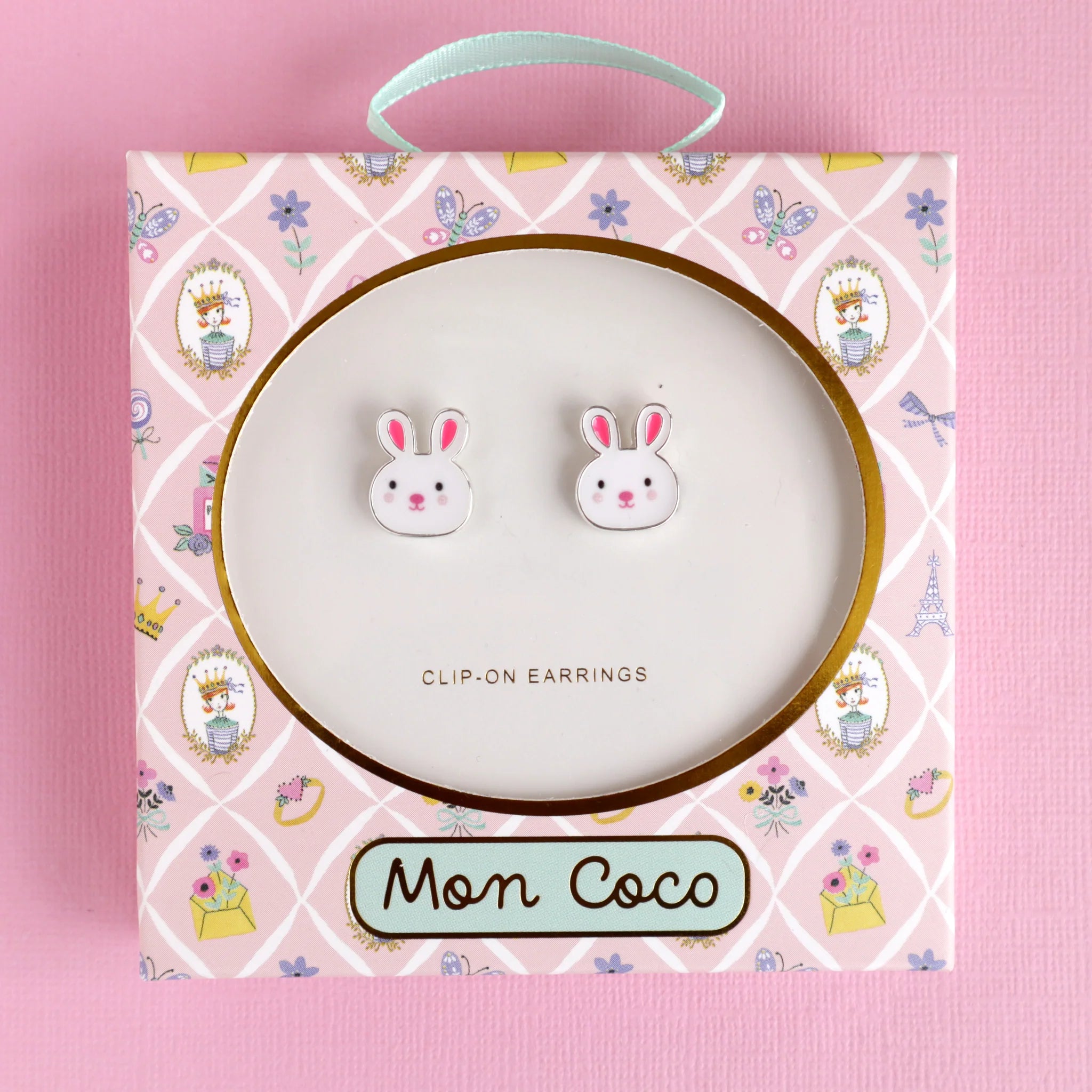 Mon Coco | Clip on Earrings - Bunny