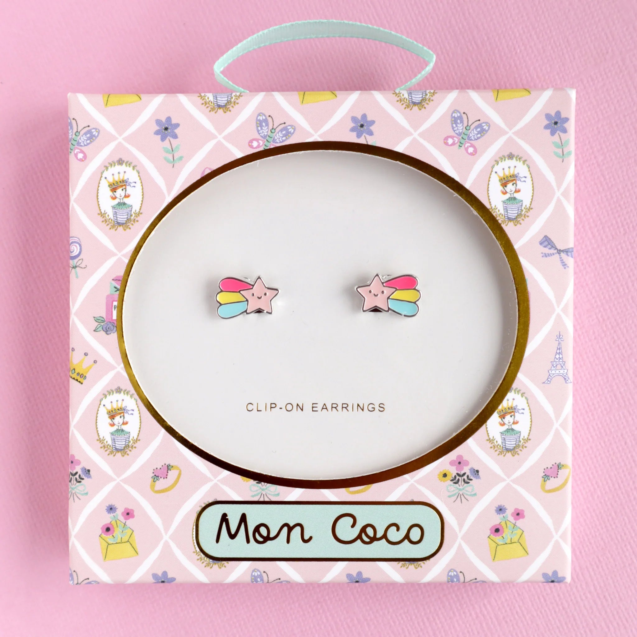 Mon Coco | Clip on Earrings - Shooting Star