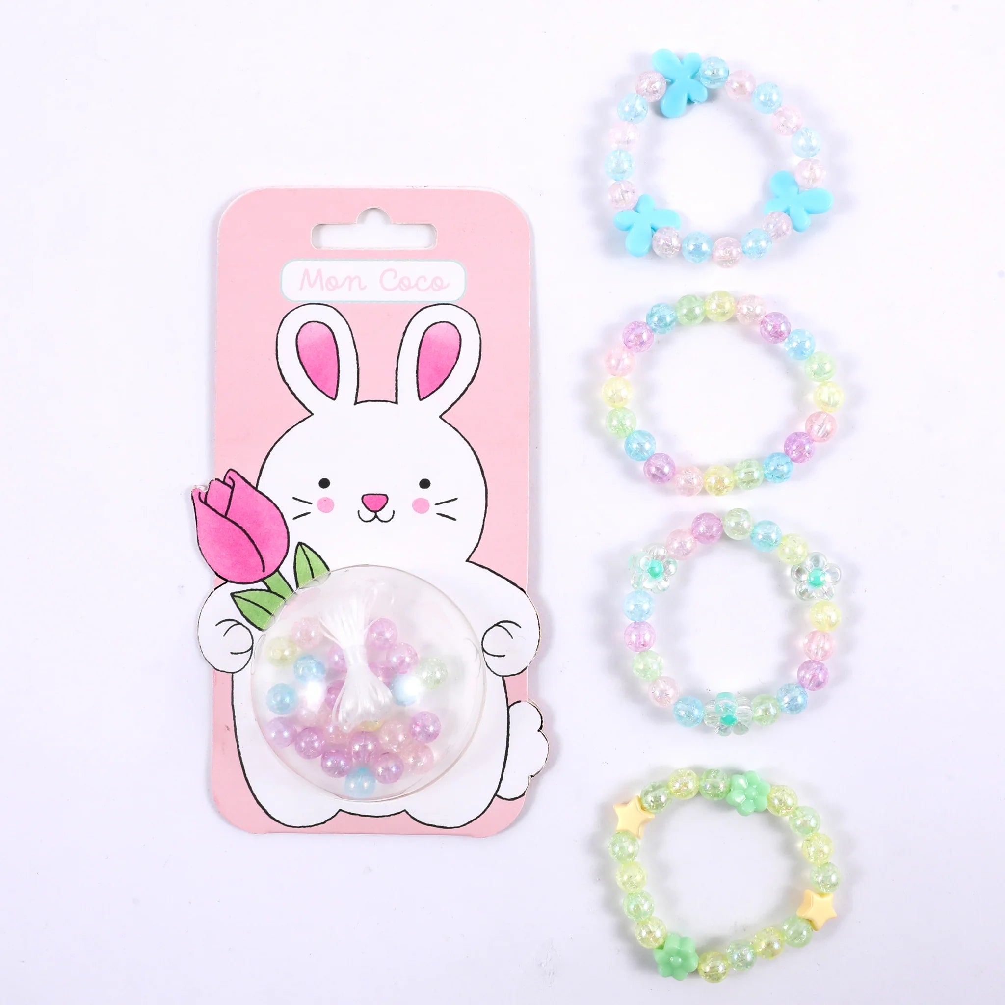 Mon Coco | Stretchy Bracelet Kit - Bunny