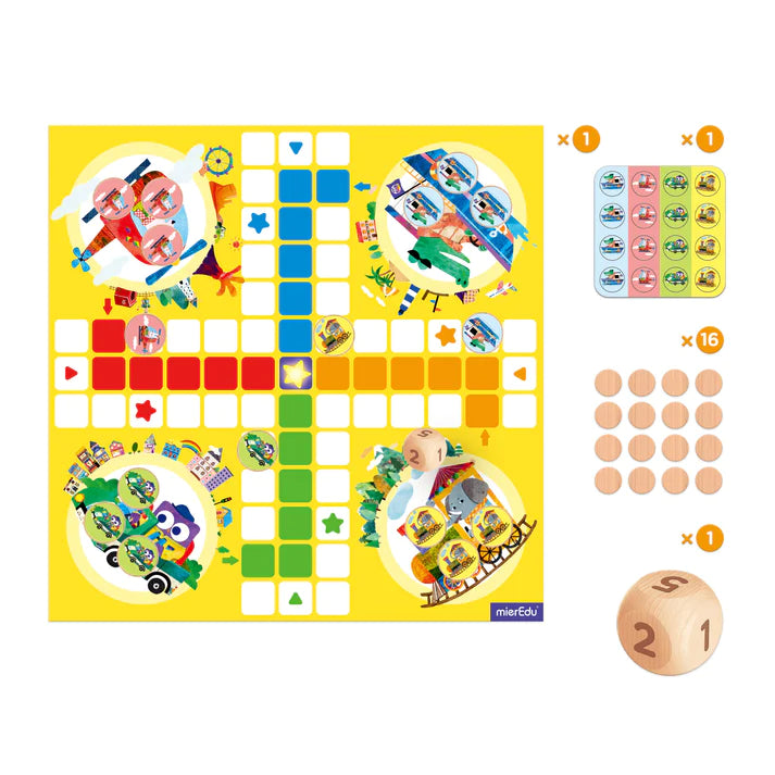 mierEdu | Travel Game - Ludo