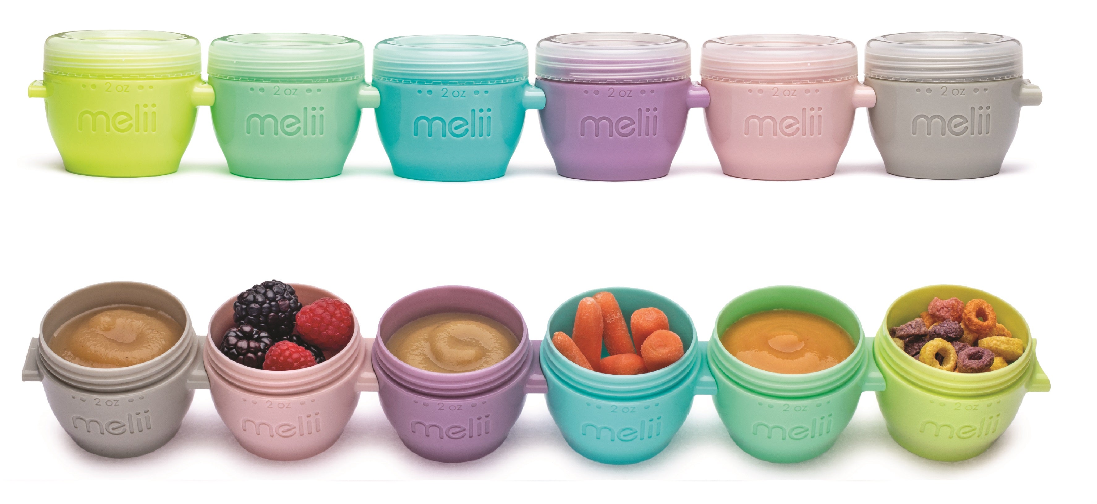 Melii | Snap & Go Pods 2oz - 6pk