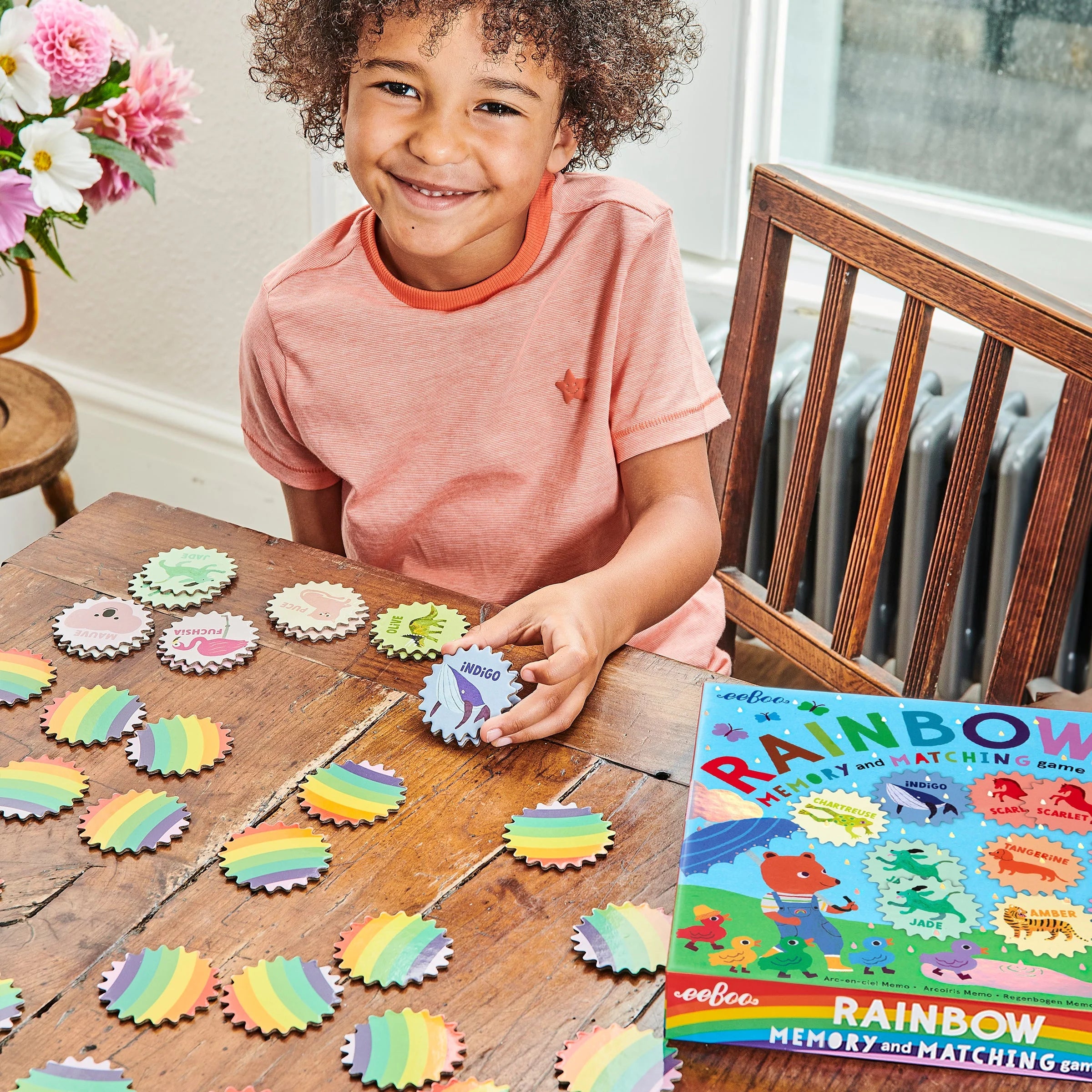 eeBoo | Rainbow Memory - Matching Game