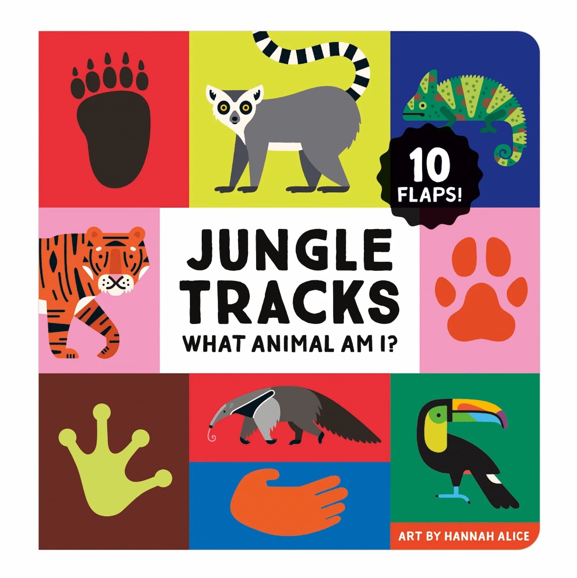 Mud Puppy | Jungle Tracks Lift-the-Flap Board Book