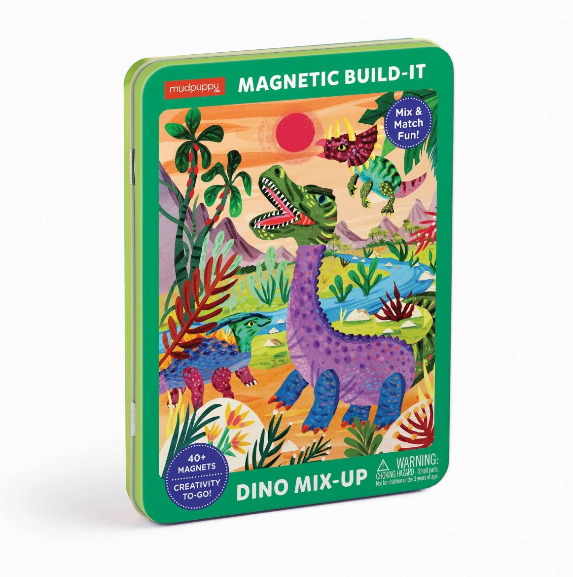 Mud Puppy | Magnetic Build It - Dino Mix Up