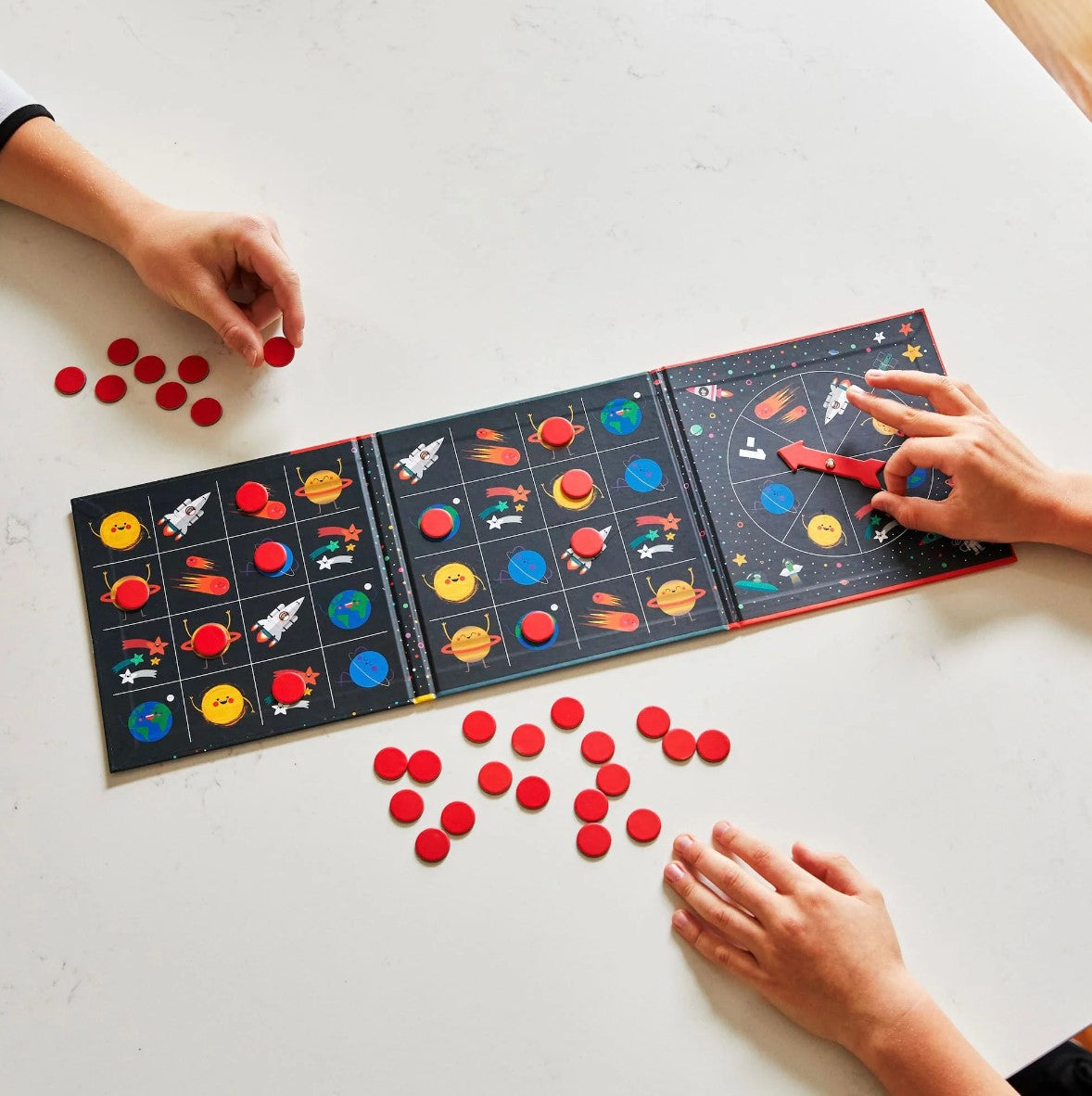 Mud Puppy | Outer Space Bingo Magnetic Board Game