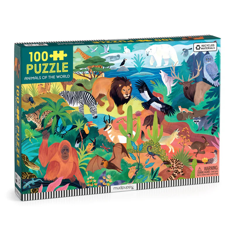 Mud Puppy | 100pc Puzzle - Animals of the World