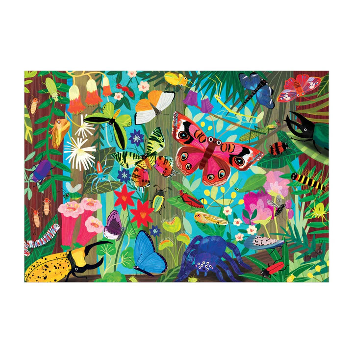 Mud Puppy | 100pc Puzzle - Bugs & Butterflies