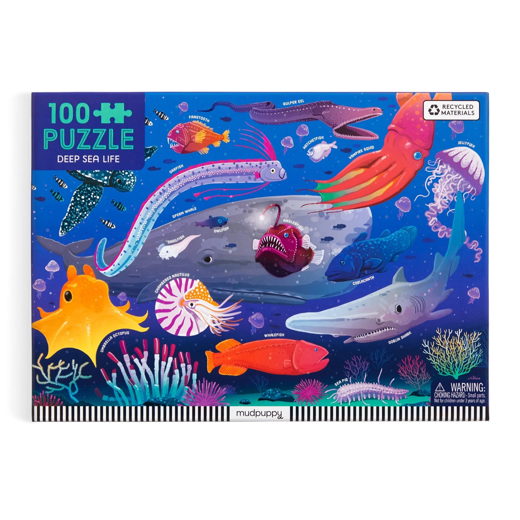 Mud Puppy | 100pc Puzzle - Deep Sea Life