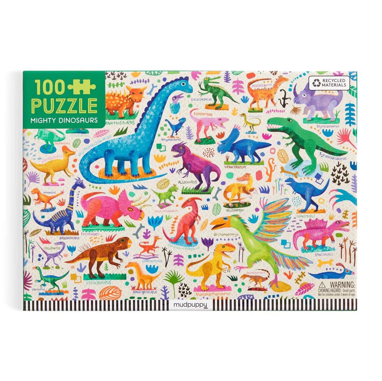 Mud Puppy | 100pc Puzzle - Mighty Dinosaurs