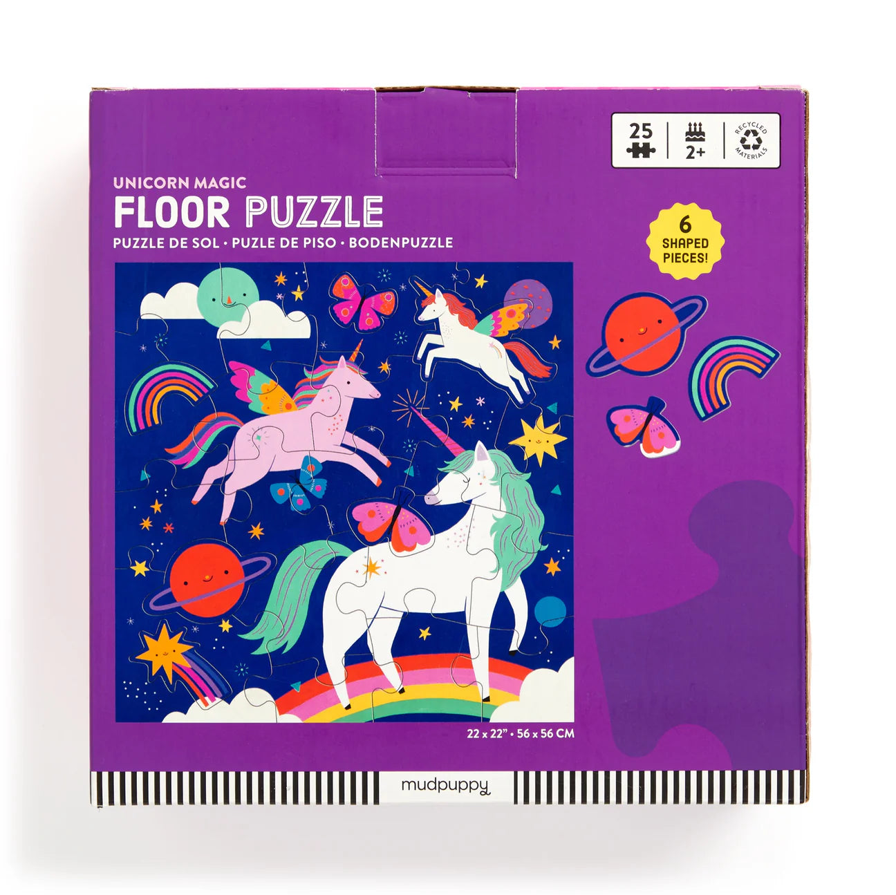Mud Puppy | 25pc Floor Puzzle - Unicorn Magic