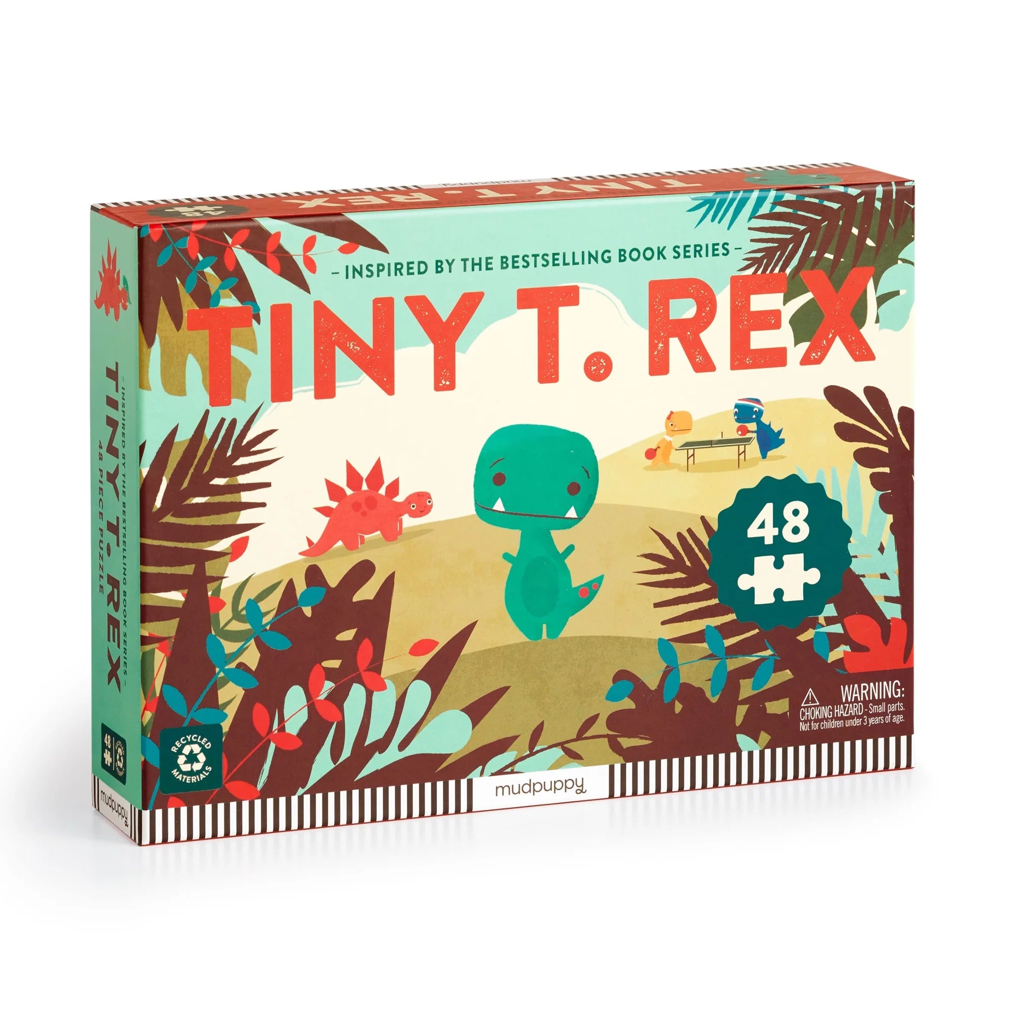 Mud Puppy | Tiny T-Rex - 48pc Puzzle